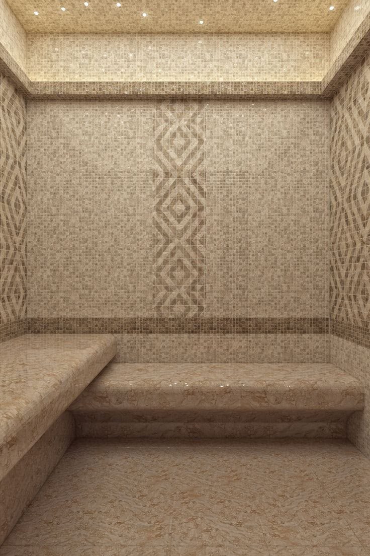 Hammam en mosaïque